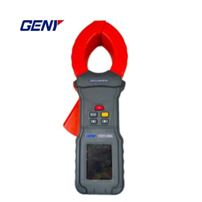 سعر جيد YCRT-C50A Ground Resistance Tester with 2.4-inch Color LCD Screen Rechargeable 3.7V Lithium Battery and 68mm Clamp Jaw الانترنت